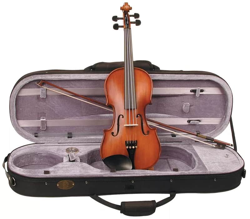 Graduate Series 4/4 Full Size Violin Outfit | Hand-Carved Violin with Case & Bow – Perfect for Students & Intermediate Players image 1