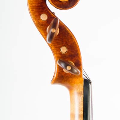 Professional Handmade 4/4 Violin – Stradivari 1714 “Soil” Model – Master European Luthier – Antiqued Finish – Certificate & Video Included image 3