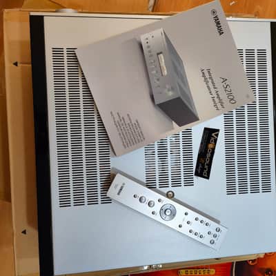 Yamaha A-S2100 AMPLIFICATORE INTEGRATO / PERFETTO PARI AL NUOVO / FULL SET  A-S2100  SILVER image 6