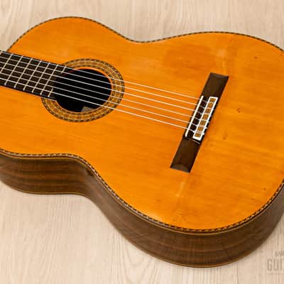 1986 Masaru Kohno Professional-R Vintage Classical Guitar, Spruce & Rosewood w/ Case image 11