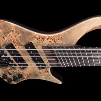 Ibanez EHB1506MS-BIF Bass Workshop 2020 - Black Ice Flat image 3