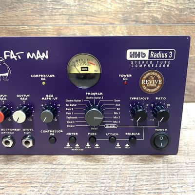 Revive Audio Modified: HHB/Radius 3 Fat Man Stereo Tube Compressor, Smooth! image 3