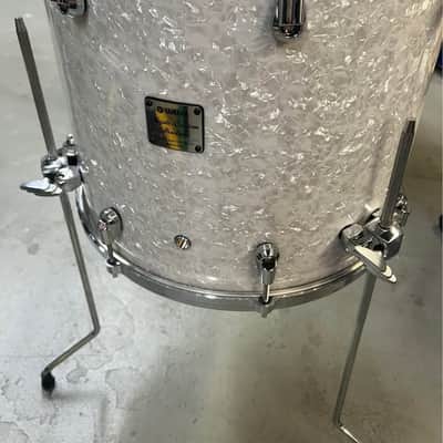16x14 Yamaha Maple Absolute Custom Floor Tom - White Marine Pearl image 4