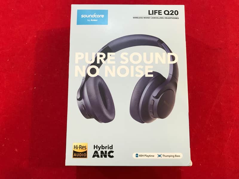 Soundcore by Anker Life Q20 Wireless Bluetooth Headphones image 1