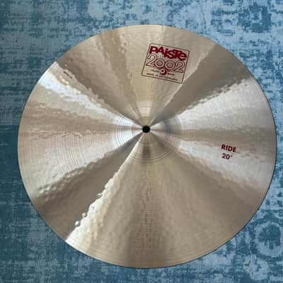 Paiste 20" 2002 Ride Cymbal 1980 - Present Traditional