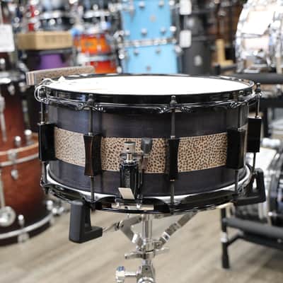 Pork Pie Maple Snare Drum 6.5x14 "Dremel Drum" with Matching X-Click Bild 3