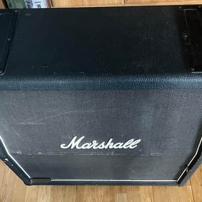 Marshall JCM 900 Lead Series 1960A Slant 4x12 Slant Cabinet 1990s Black image 8