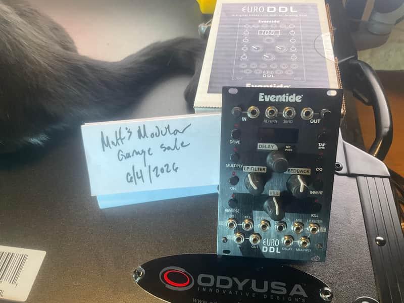 Eventide EuroDDL Eurorack Delay Module 2018 - Black image 1
