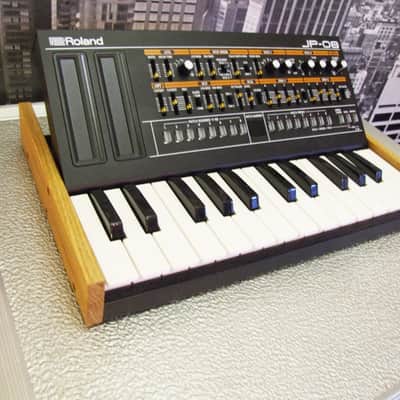 Roland Boutique K25M Keyboard Solid European Oak End Cheeks from Synths And Wood image 2