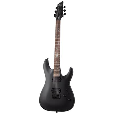 Damien 6 - Satin Black Schecter image 3