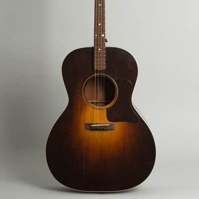 Gibson  TG-1 Flat Top Tenor Guitar (1933), ser. #509 (FON), original black soft shell case. image 1