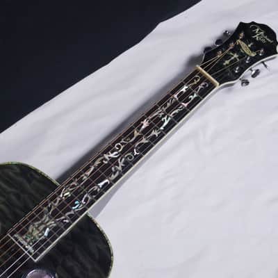 Used Michael Kelly Bayou Deluxe Resophonic square-neck RESONATOR guitar DOBRO w/ Case image 6
