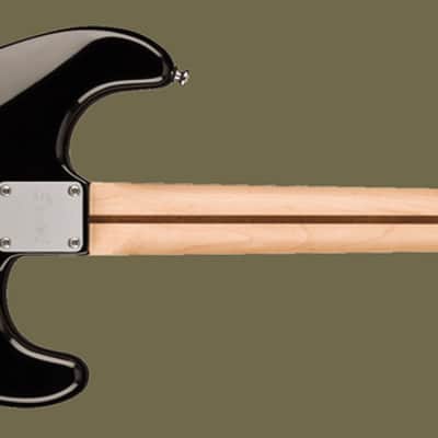 Fender Squier Sonic Stratocaster Black Electric Guitar - Left-Handed image 2