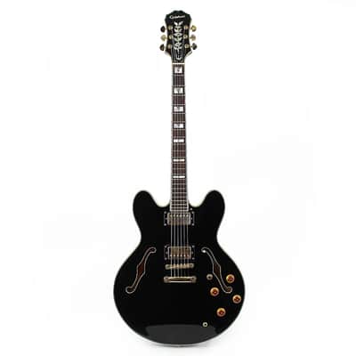 Epiphone Sheraton IIブラック セミホロウギター Epiphone Sheraton II 1986 - 2007 | Reverb Canada