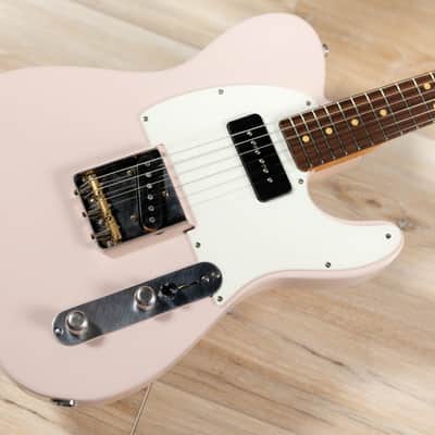 LsL Instruments T Bone ERA S/P90 Roasted Pine Body – Faded Shell Pink image 9