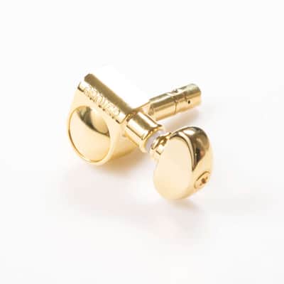 Grover 406G Mid-Size Locking Rotomatic Guitar Tuners 3x3 Gold image 3