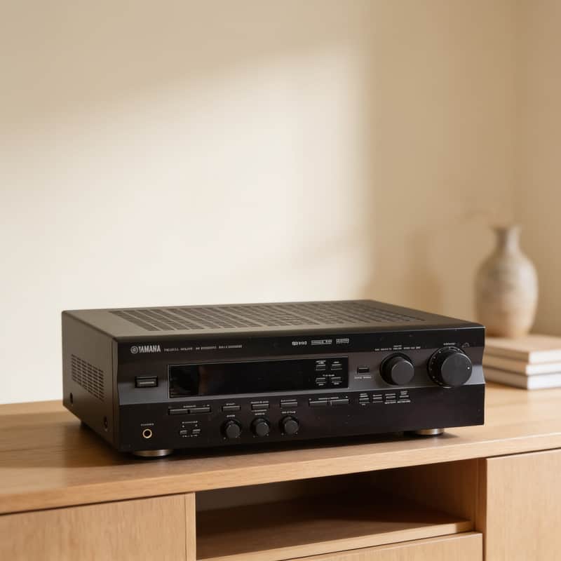 Yamaha RX-V396RDS Rare Vintage AV Receiver Working Stereo Home Theater Warranty image 1
