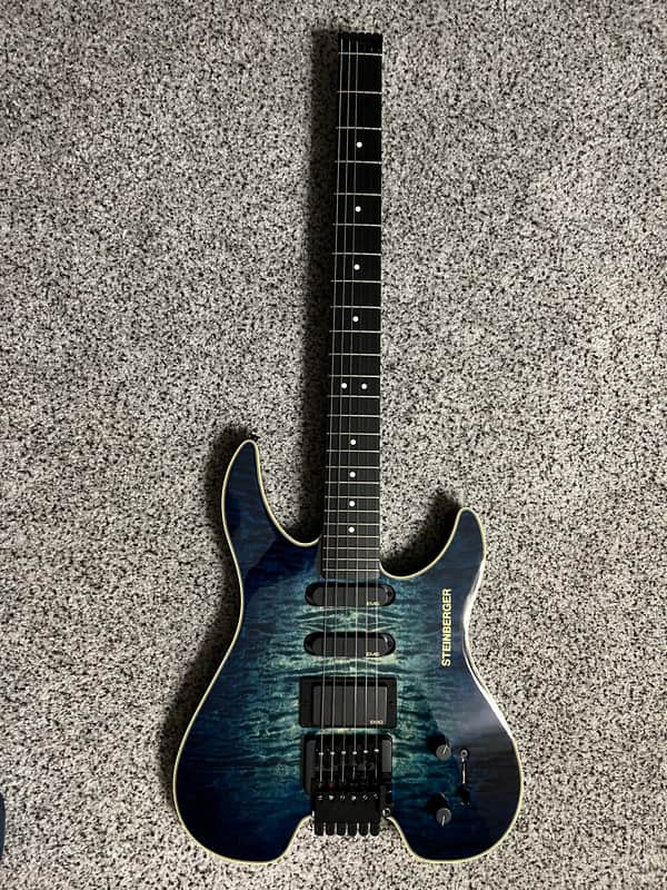 Steinberger GM-4TA - Blue Burst | Reverb