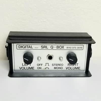 Sonic Rainbow Labs SRL Q-BOX Cue Mix Headphone Box (vintage) - * Make OFFER! image 2