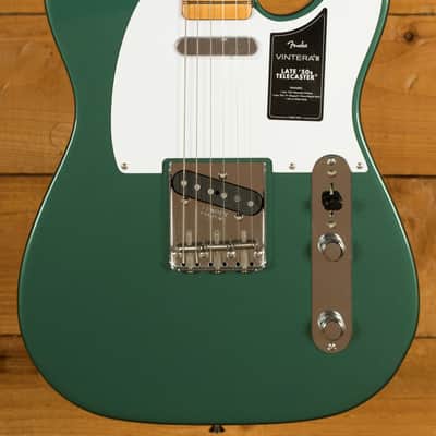 Fender Vintera III Late '50s Telecaster - Maple - Sherwood Green Metallic image 1