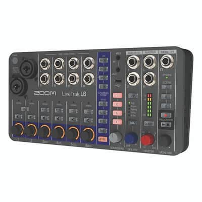 Zoom LiveTrak L6 Mixer & Digital Audio Recorder image 11