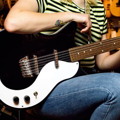 Danelectro '59 12-String Electric Guitar-Aqua *USA Small Business* image 2