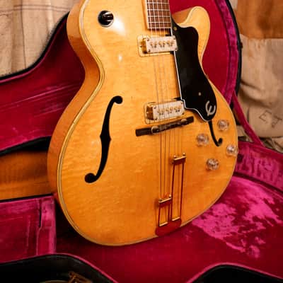 Epiphone Deluxe Electric Cutaway 1956 Natural image 3