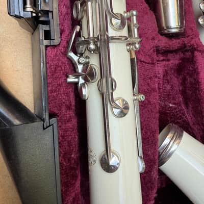 Buffet Crampon Paris klarinet clarinet B12 from the 90's White / Ivory Ultra Rare image 21