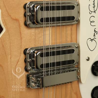 1989 Rickenbacker 370/12RM Roger McGuinn signature Mapleglo image 4