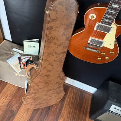 Gibson Mint 2025 Gibson Custom Shop Limited Edition Murphy Lab '57 Les Paul - Orange Sparkle image 2