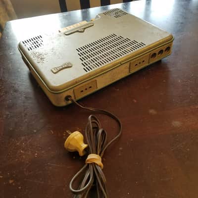 Telefunken Iconic Rare Early Stereo Tube Amp S81 1958-1961 - Pale Green Hammered Paint image 7