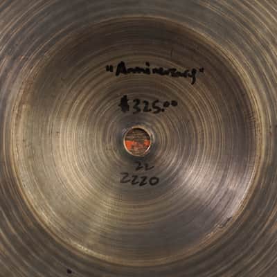 Name Brand 22" Anniversary Ride Cymbal - 2220g image 6