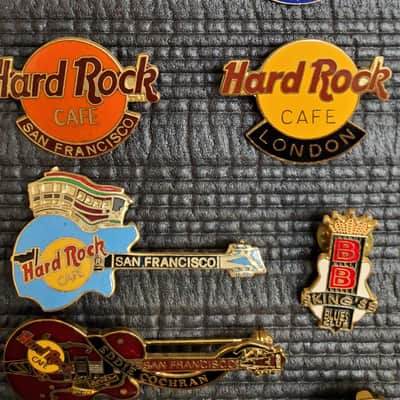 Hard Rock Cafe Hard Rock Guitar Pins image 5