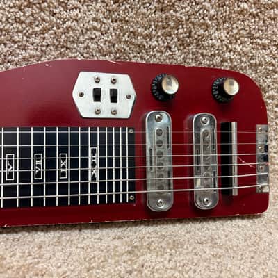 Guyatone Lap Steel HG-92 HG-99 Red MIJ 1960s image 5