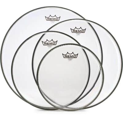 Emperor Clear 4-Piece Tom Pack image 1