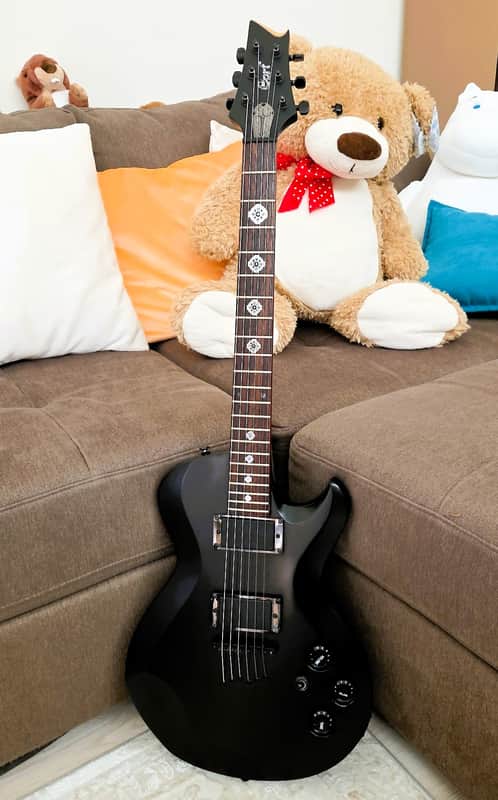 2008 Cort EVL Z2,   Satin Black, VG image 1