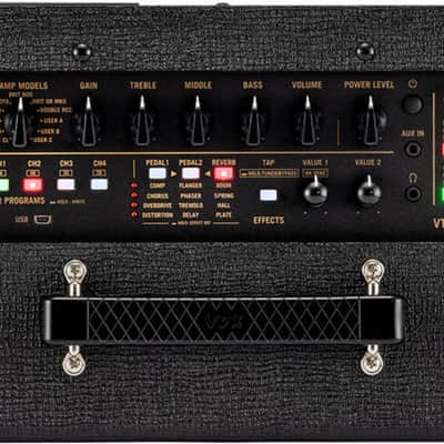 Vox VT40X Valvetronix Electric Guitar Combo Amplifier, 40W, Classic Blue image 3