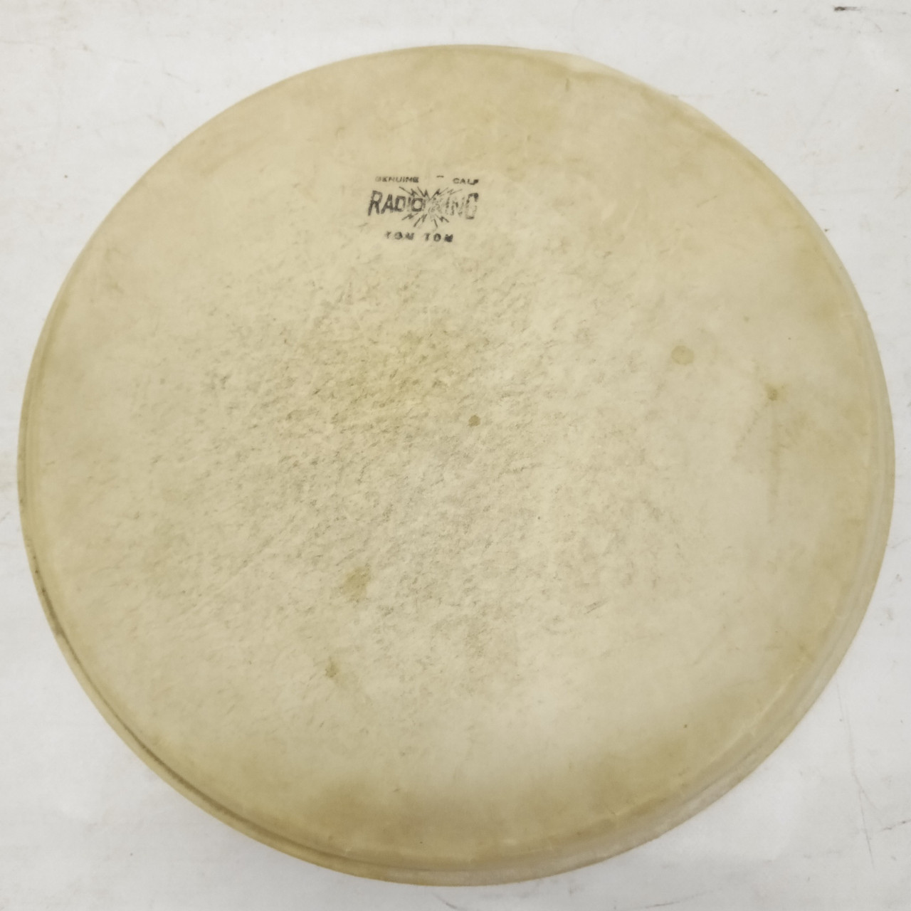 Slingerland 13"Radio King Calf Skin Tom Drum Head Batter/Resonant Vintage50s USA — main photograph