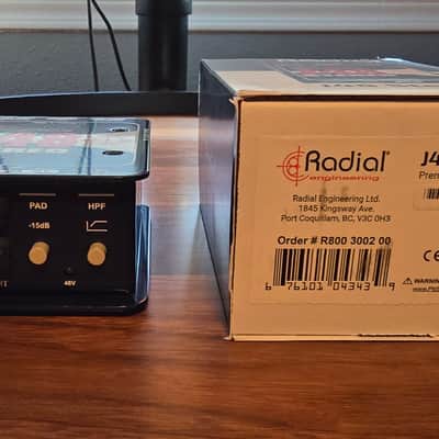 Radial J48 Stereo Active Direct Box - Blue image 3