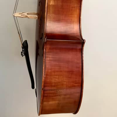 Beautiful 4/4 Cello Maple leaf - Ruby MLS510c - 4/4 image 4