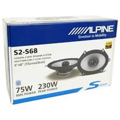 Alpine S2-S68 5x7" Front+Rear Factory Speaker Replacement Kit For 98-01 Ford Explorer image 9