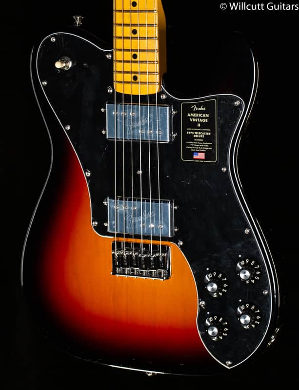 Fender American Vintage II 1975 Telecaster Deluxe 3-Color Sunburst (804) image 1
