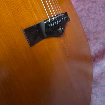 Wolfram The Triumph Metal Fret Board Slotted Headstock 12 Fret Parlor 1890s 1900s 1910s image 15