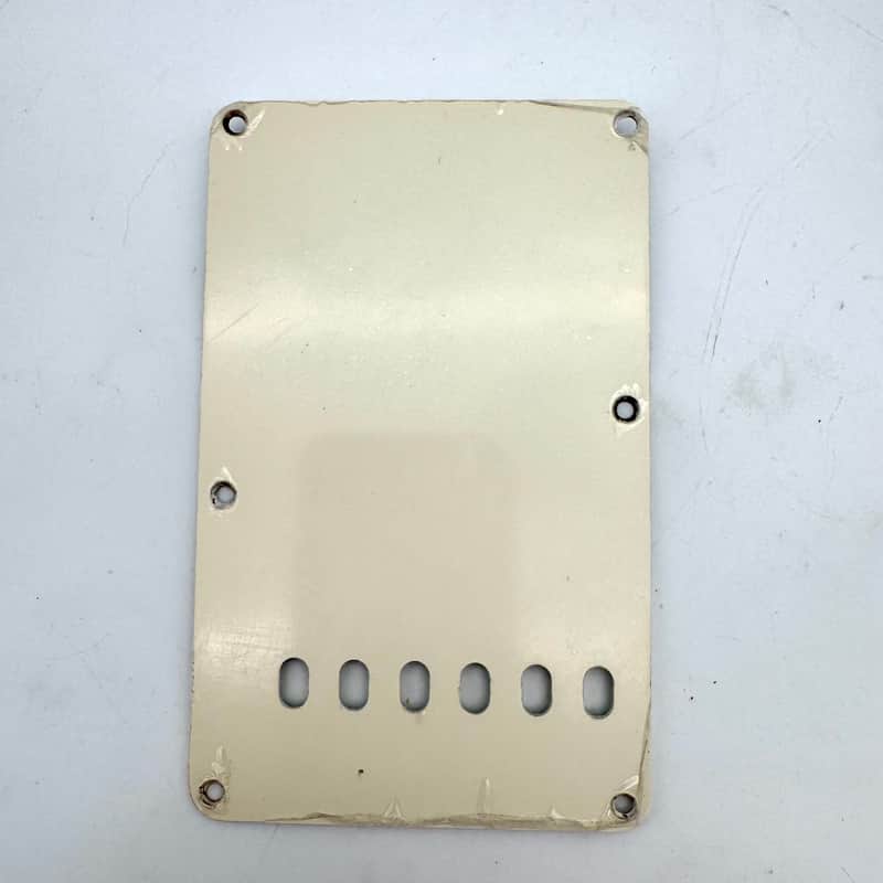 Fender Stratocaster Tremolo Cover Plate Vintage Style Mint 25006 image 1