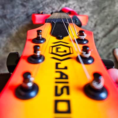 Epiphone Special - Neon Sunrise - Makeover and Upgrades image 4