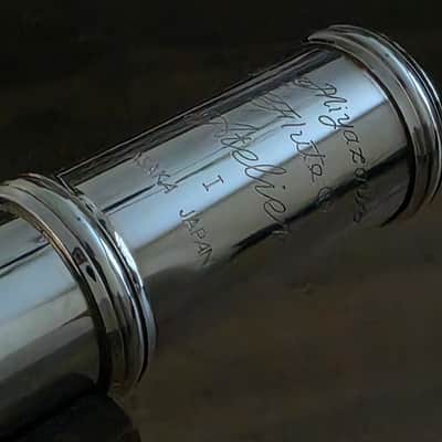Miyazawa Atelier I Solid Silver Headjoint Closed Hole C Foot Offset G Split E SN 90407 N image 2