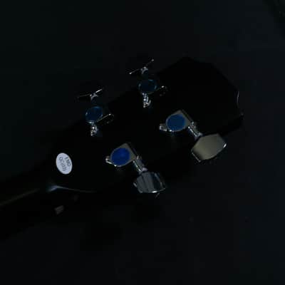 JN Guitars Series 4 String Acoustic-Electric Guitar, Right, Cask Coal, Full HOGSCOAL image 8