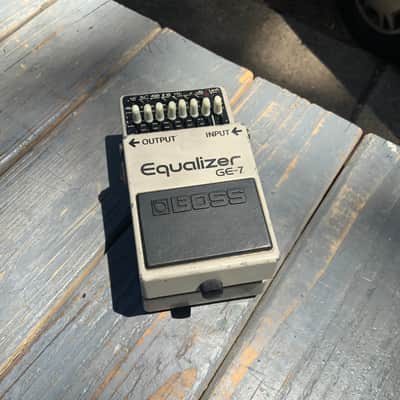 Boss GE-7 Equalizer (Black Label) 1981 - 1992 - Grey image 1
