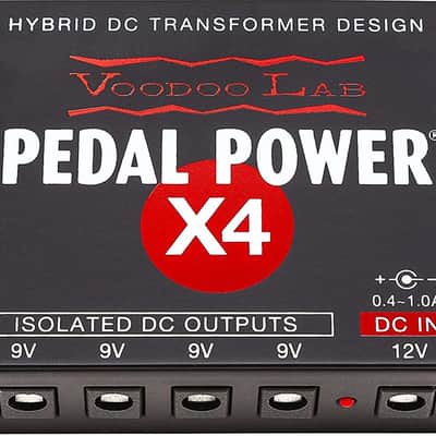 Voodoo Lab Pedal Power X4 Expander 4-Output Power Supply image 1