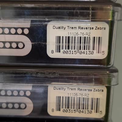 Seymour Duncan Duality Bridge Trembucker 2010s - Reverse Zebra 1106-76-RZ Humbucker Pickup image 10